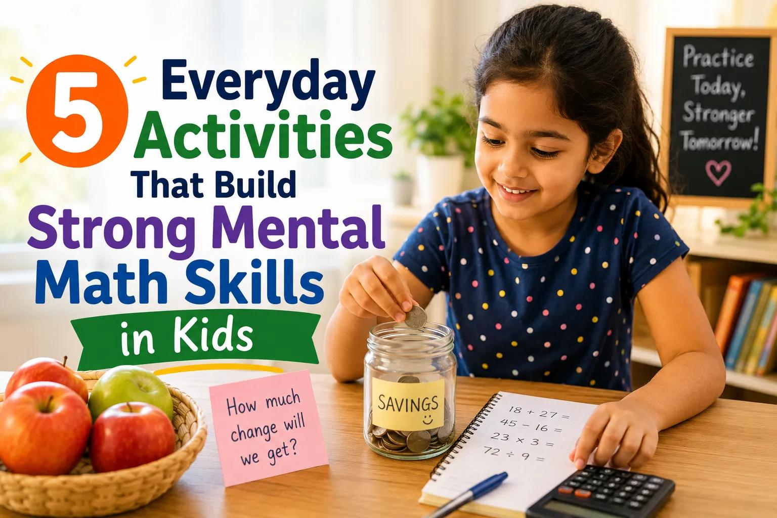 5 Everyday Activities That Build Strong Mental Math Skills in Kids