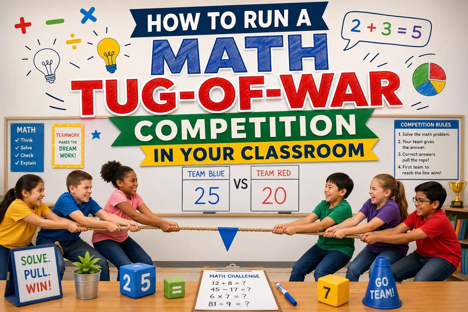 How to Run a Math Tug-of-War Competition in Your Classroom