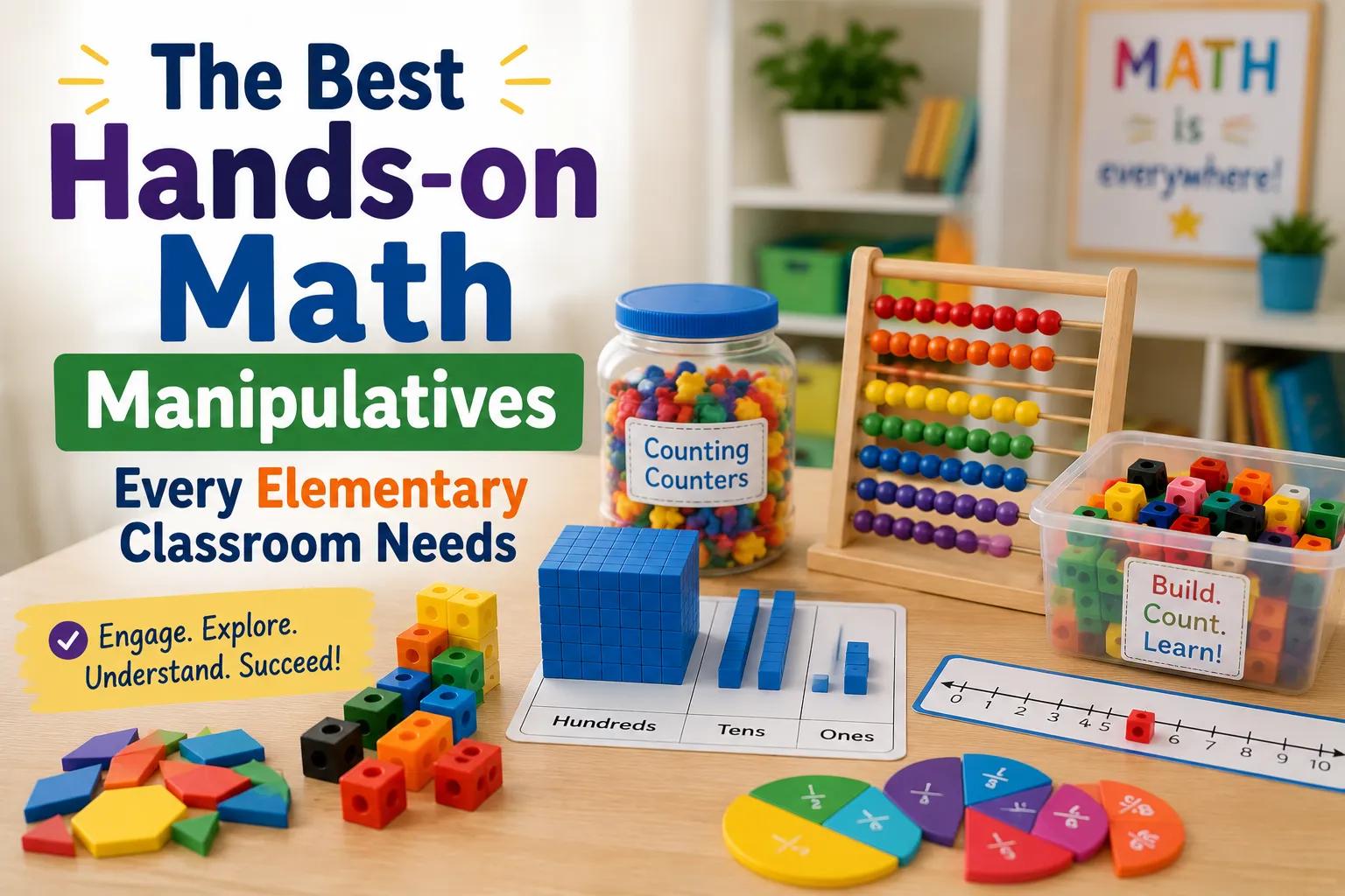 The Best Hands-on Math Manipulatives Every Elementary Classroom Needs
